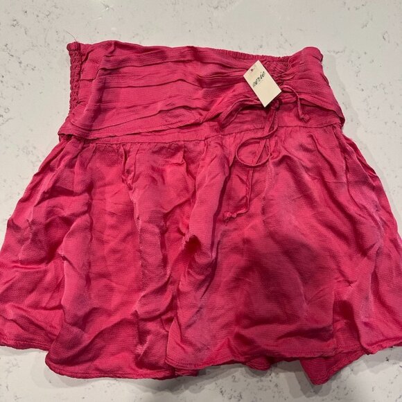 Aerie Uptown Hot Pink Mini Skirt - Picture 2 of 4